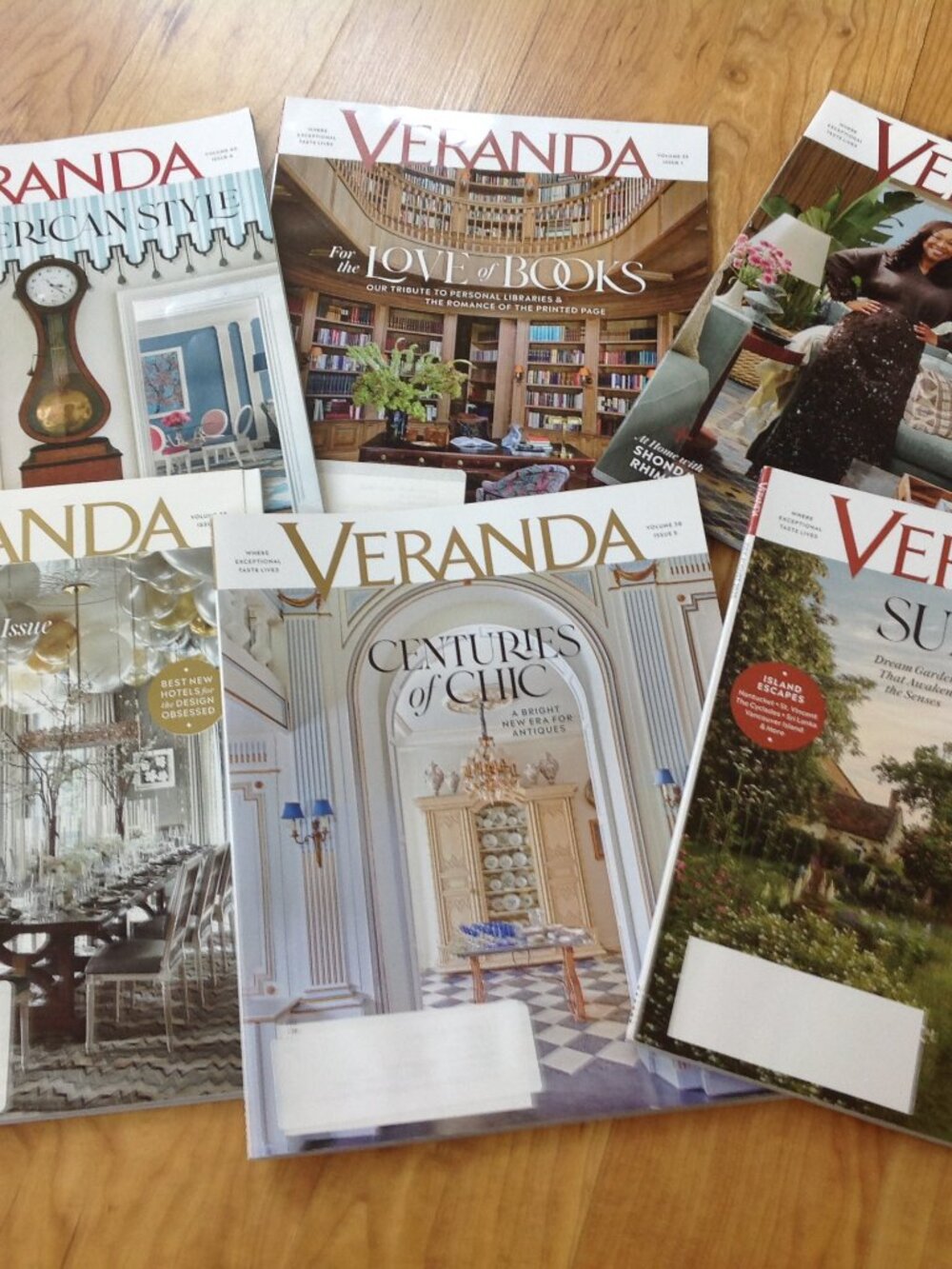 6 Veranda Magazines for High-end design & decorating